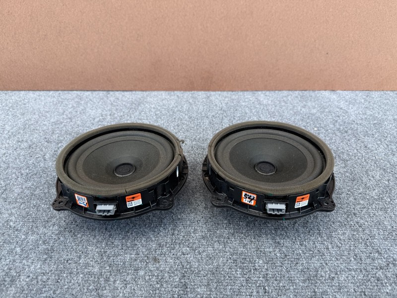 GENESIS G70 2019-2025 OEM FRONT LEFT RIGHT DOOR SPEAKERS LEXICON ASSEMBLY (PAIR)