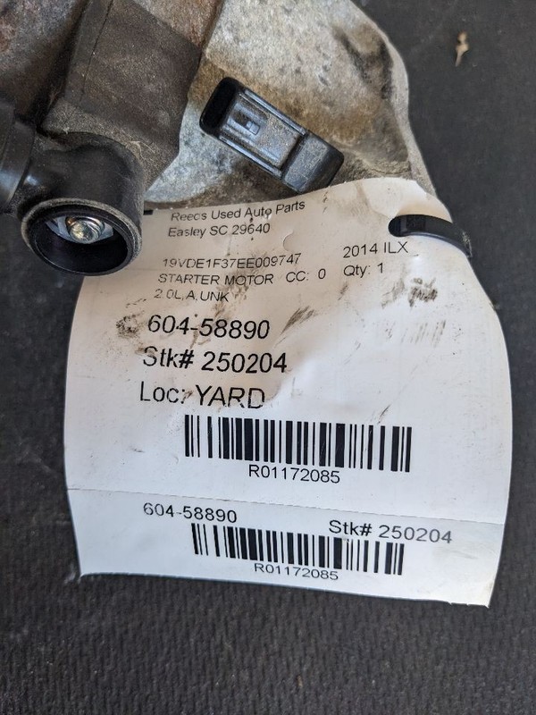 Starter Motor Fits 16-22 HR-V 1172085