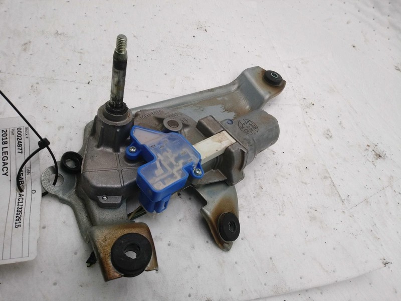 Used Back Glass Wiper Motor fits: 2018 Subaru LegacyGrade A