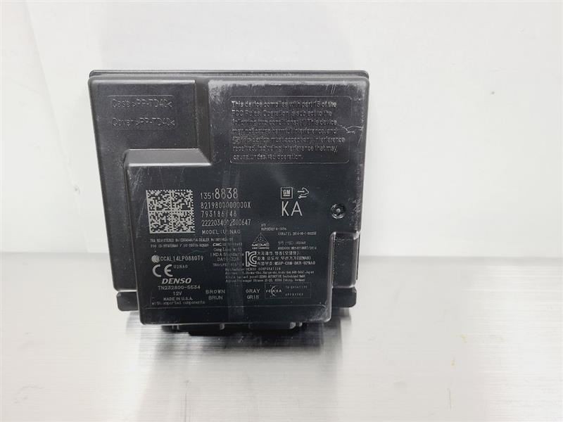 Chassis ECM Theft-locking Keyless Entry Fits 19-20 CAMARO 568118