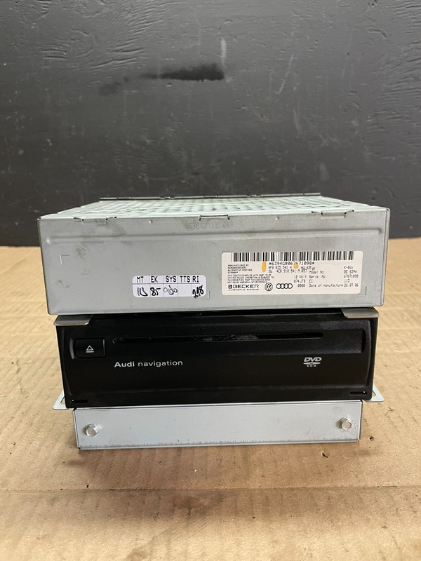 2007 - 2012 Audi A6 Radio Receiver Audio Control Module 3 Pcs Set OEM ab7813 DG