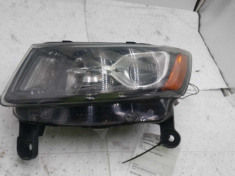 2015 Jeep Grand Cherokee Left Headlight Assembly White 222501 133K Miles
