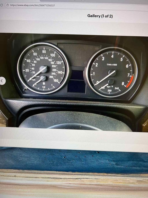Speedometer BMW 328 SERIES 07 08 09 10 11