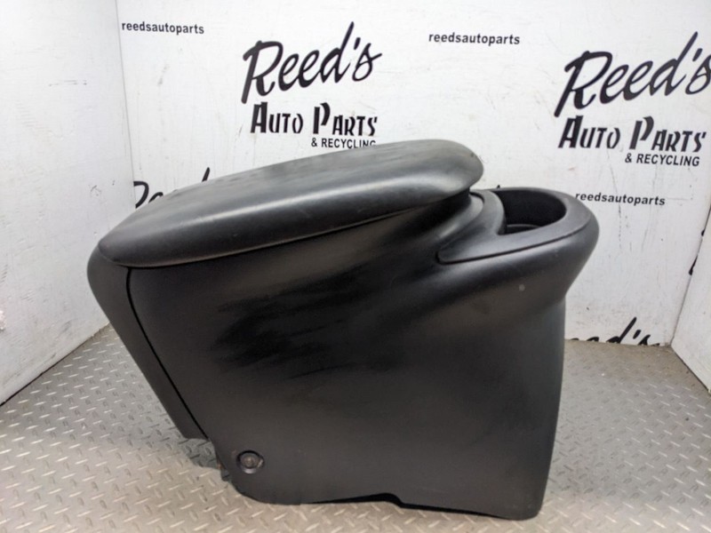 01-03 F150 Harley Davidson Black Leather Floor Rear Center Console OEM F 1190642