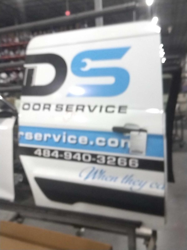 2019 Ford Transit Connect Right Rear Door White OEM Used 136K Miles NJ25-27018
