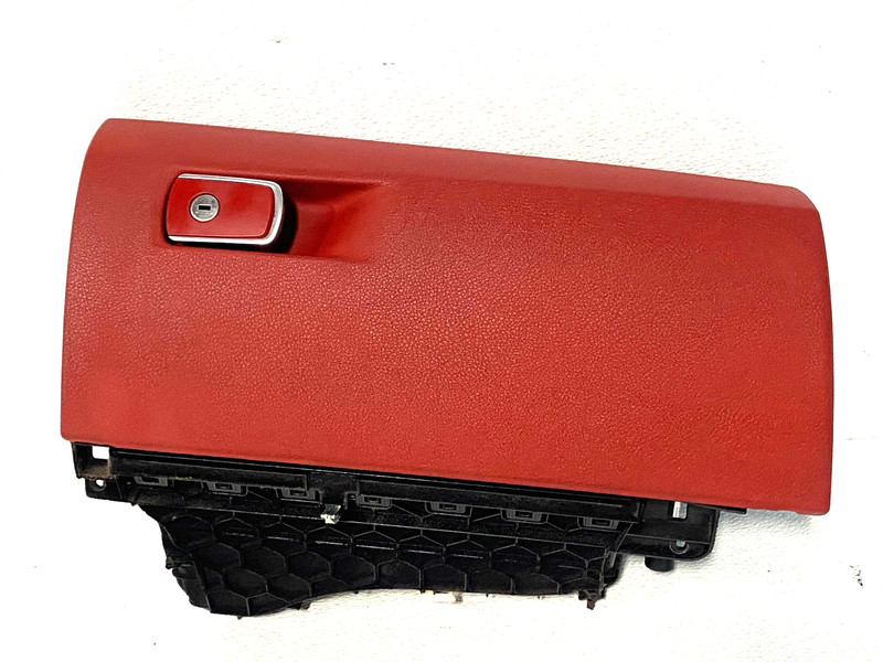 2015-2016 BMW F30 F36 335I 428I 440I DASH GLOVE BOX COMPARTMENT RED OEM #A0.26