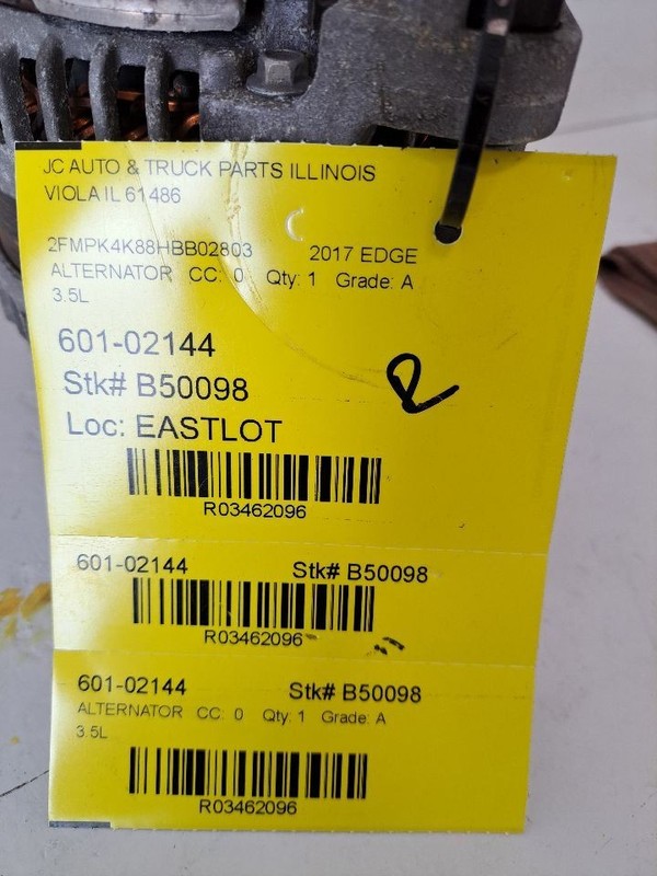 Alternator 175 Amp Fits 17-20 LINCOLN CONTINENTAL 3462096
