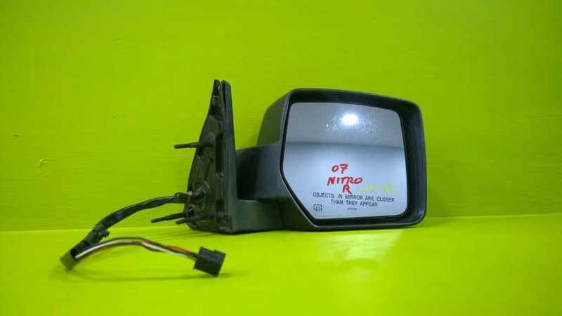 07 08 09 NITRO PASSENGER RIGHT HEATED SIDE VIEW MIRROR OEM 3272-23