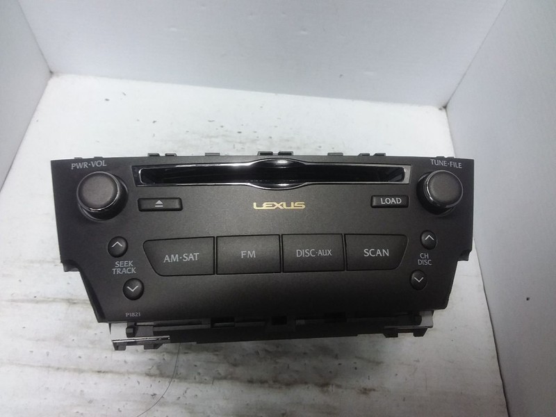 Radio Receiver Center Dash Mounted Fits 09 LEXUS IS250 86120-53690
