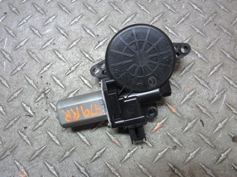 2012 MAZDA MAZDA 6 RIGHT PASSENGER REAR WINDOW REGULATOR MOTOR 2.5L 4CYL