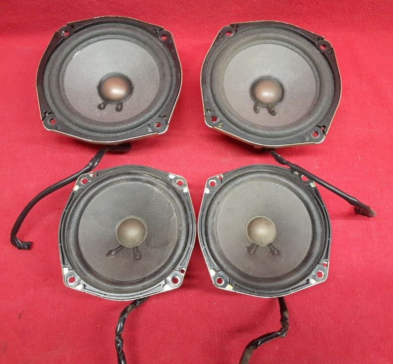 2002 2003 2004 Infiniti I35 Stereo Audio Speaker Door Set of Four w/ Bose System