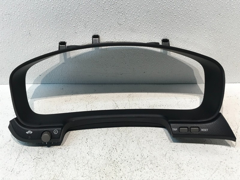 01-06 LEXUS LS430 LEFT FRONT DASH SPEEDOMETER CLUSTER TRIM COVER BEZEL OEM