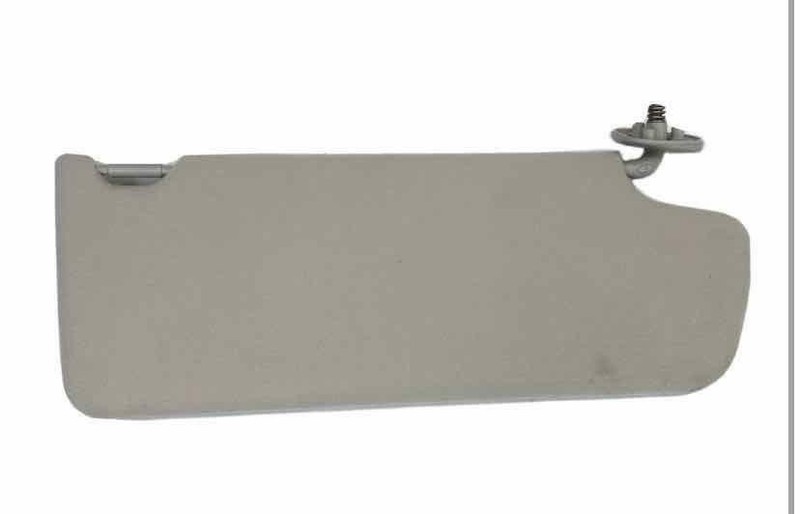 Toyota Tundra sun visor 09 13 right passenger side gray assy OEM 743100C141B1
