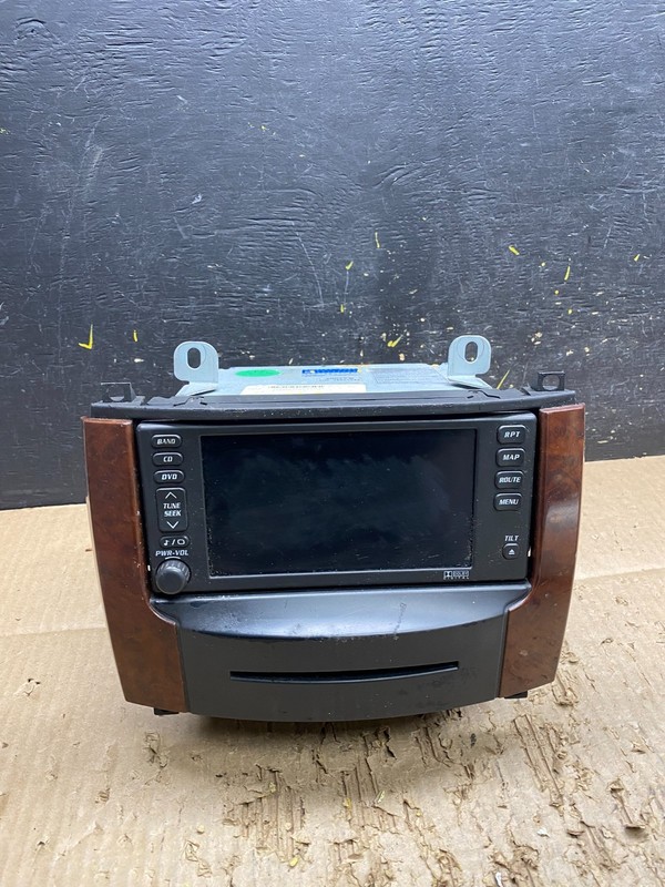 2011-2012 Cadillac SRX A/C Heater Radio Climate Control Panel Bezel OEM V7520 DG