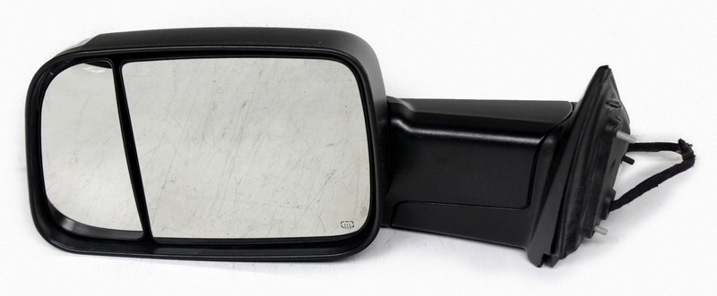 OEM Left Driver Side Mirror For Ram 1500, 2500, 3500 Black Textured 68462879AA