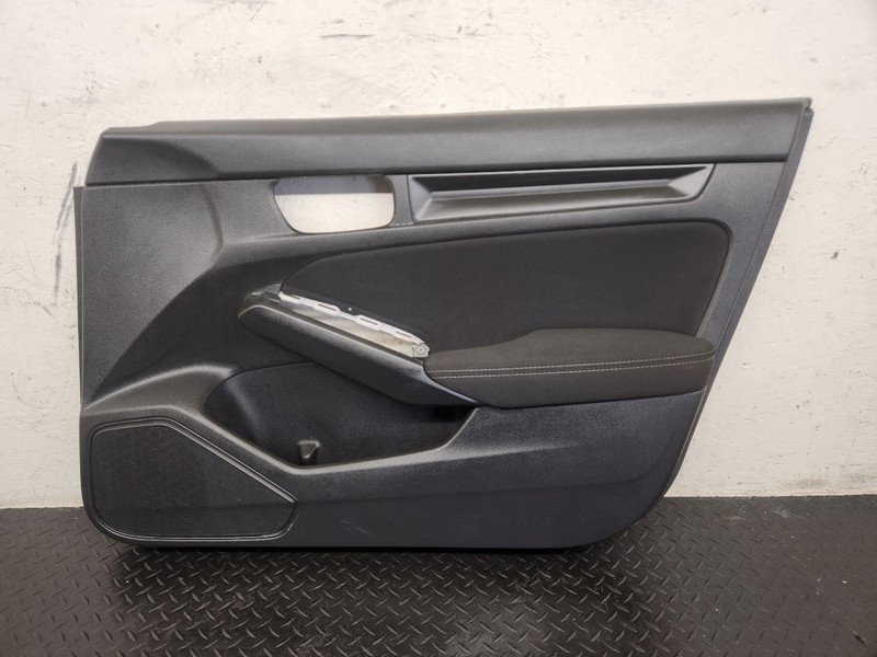 22-25 Honda Civic Front Right Passenger Door Trim Panel Black OEM 83500-T43-A11
