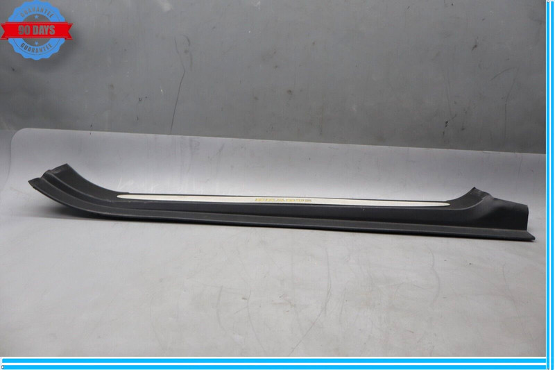03-06 Mercedes SL500 SL600 R230 Front Right Door Sill Scuff Trim Plate Black Oem