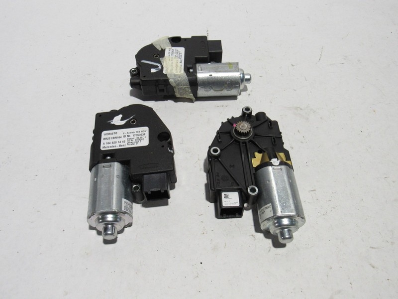 Mercedes R350 W251 2011 Sunroof Sun Moon Roof Motor Set 3 PCS 06-13 ;