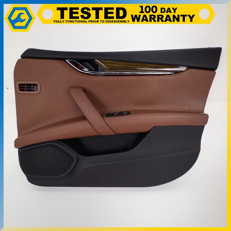 14-19 MASERATI QUATTROPORTE FRONT RIGHT PASSENGER SIDE DOOR PANEL ASSEMBLY OEM