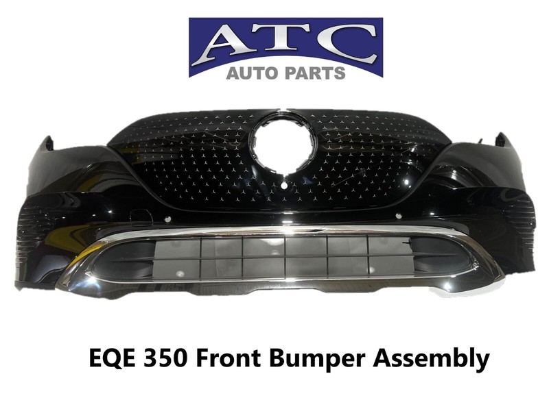 Front Bumper Assembly Black for 2023 MERCEDES EQE 350 4matic SUV W/O Sport