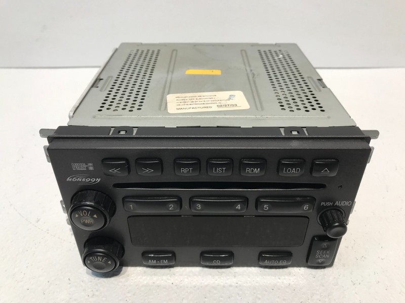 03-06 Hyundai Santa Fe Monsoon Radio AM FM 6 Disc CD Player OEM 96190-26900