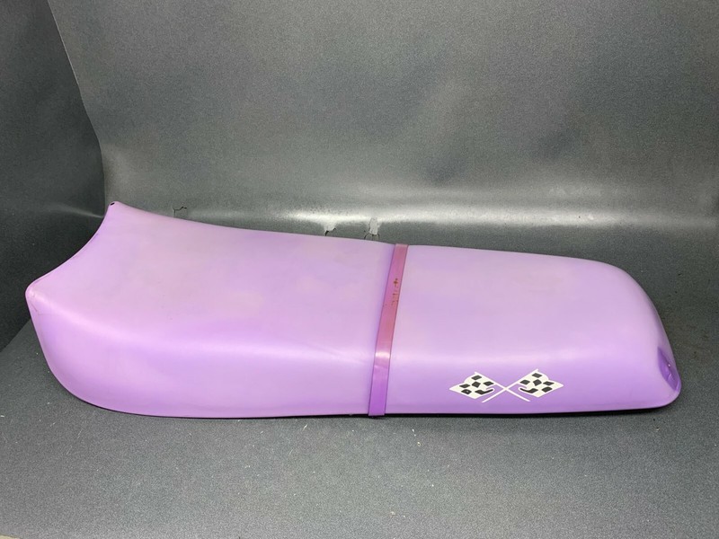 1996 Polaris OEM Jet Ski 3 Passenger Seat Assy W/ Flags (Purple Wave) SLTX 1050