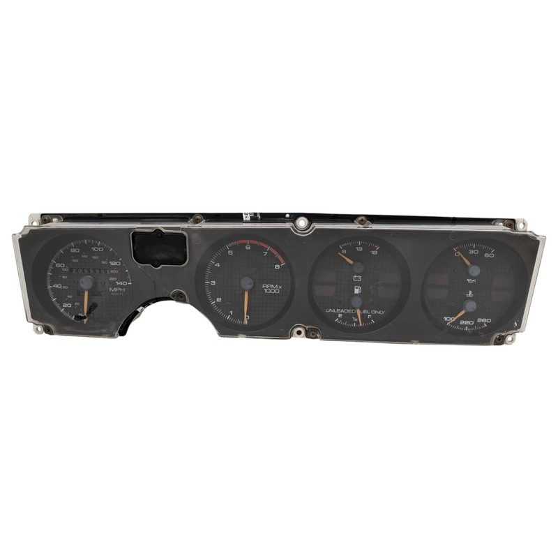 1985-1989 FIREBIRD TRANS AM GTA PONTIAC INSTRUMENT CLUSTER 140MPH 25087993