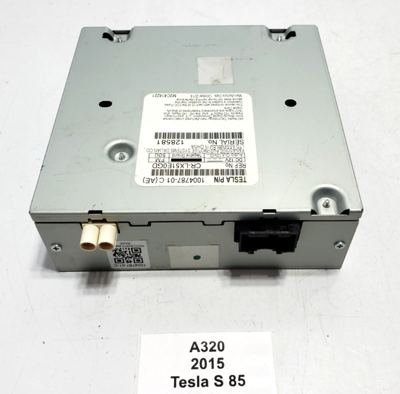 ✅ 2012-2020 OEM Tesla Model S Satellite Radio Receiver Tuner Module