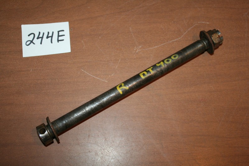 1975 Yamaha DT 400 Rear Wheel Axle Shaft Bolt Nut OEM 75 B