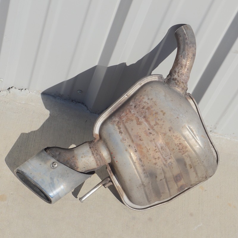 2003 - 2006 Mercedes Sl Class R230 Sl500 Muffler Exhaust Silencer Rear Left Oem
