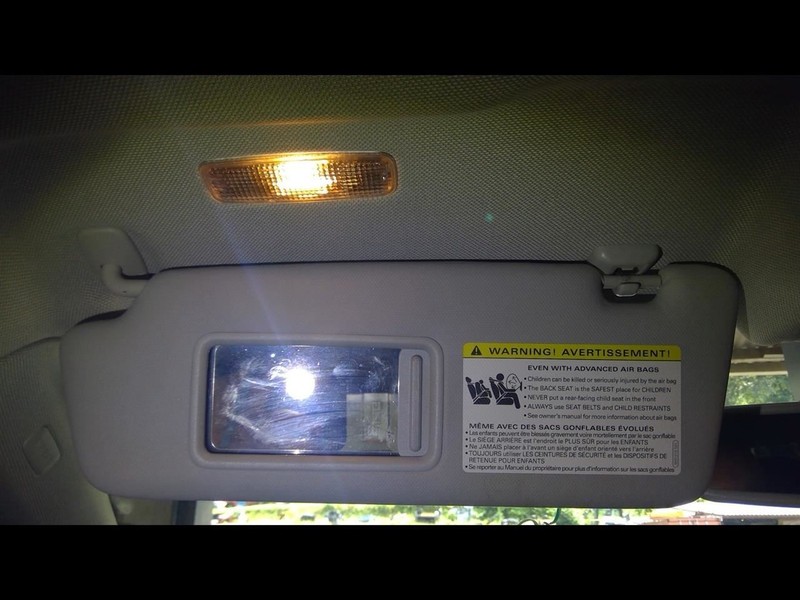 Driver Left Sun Visor Roof Illuminated Fits 13-16 AUDI A4 1645400