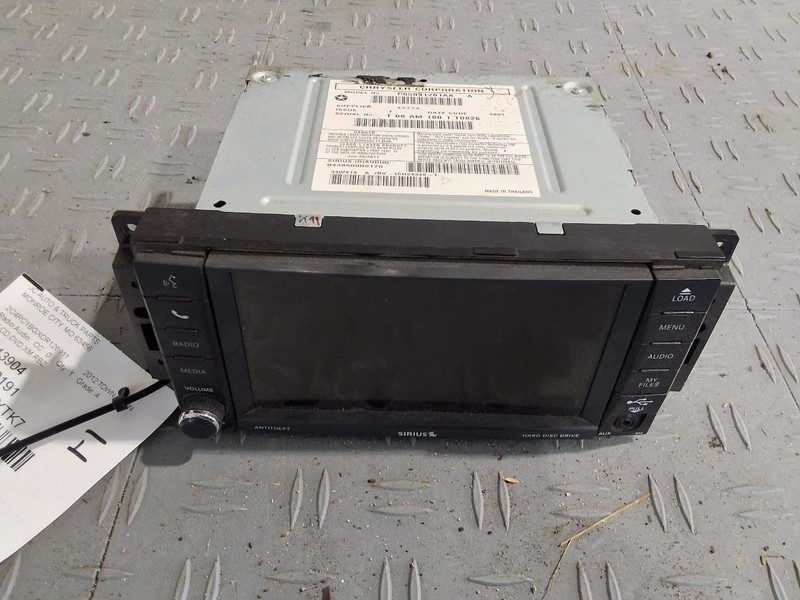 2012-2020 Dodge Caravan Radio Receiver w/o Navigation ID RBZ w/Satellite