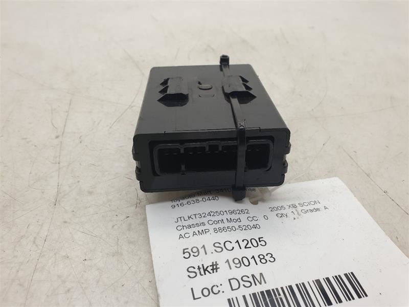 2005 SCION XB 2WD AT AC AMPLIFIER CONTROL MODULE ECM