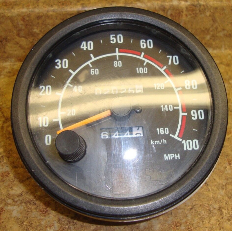 2002 Arctic Cat Mountain 600 Snowmobile Gauge Speedometer Dash Cluster Speedo 02