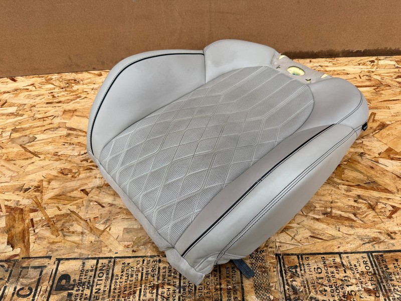 GENESIS G70 2019-2026 OEM FRONT LEFT DRIVER UPPER SEAT SKIN CUSHION (GRAY)