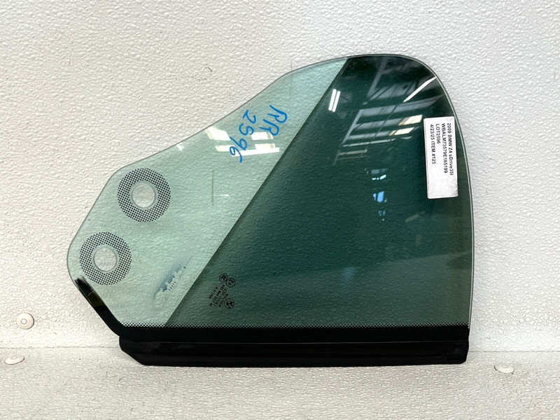 ⭐2009-2016 BMW Z4 REAR RIGHT PASS DOOR QUARTER WINDOW GLASS OEM LOT2596