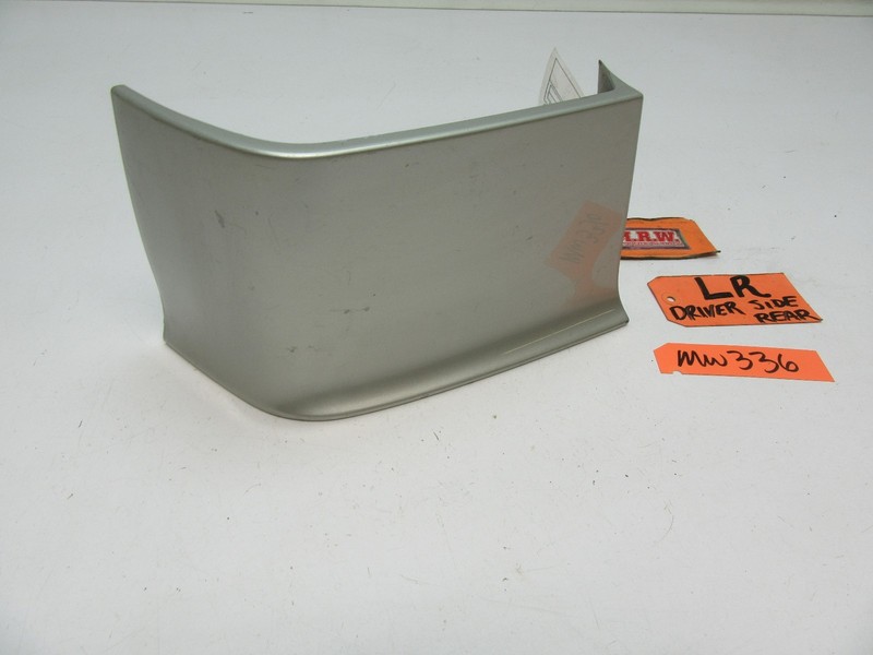 SAAB 900 9-3 QUARTER PANEL FILLER TRIM REAR BUMPER COVER MOLDING SILVER L LR