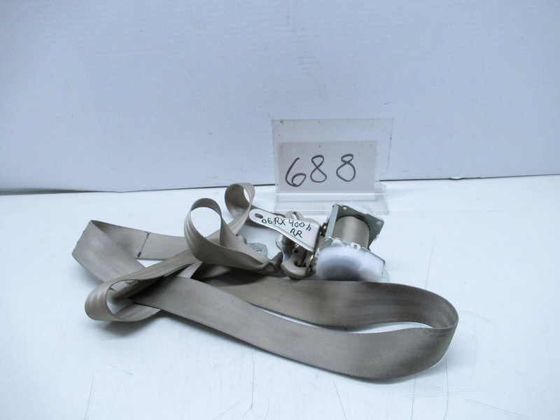 06-09 LEXUS RX400h REAR RIGHT PASSENGER SIDE SEAT BELT RETRACTOR OEM
