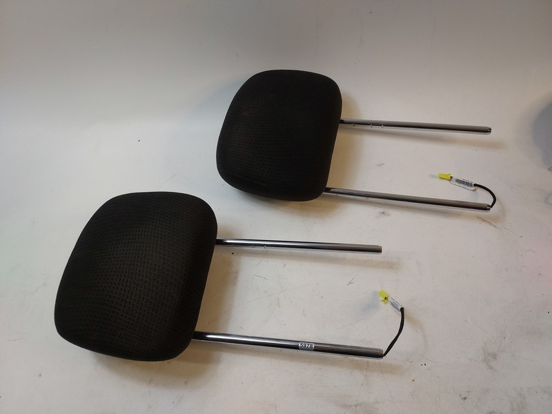 2010-2020 Chrysler Town & Country Set 2 Front Black Cloth Powered Head Rest OEM