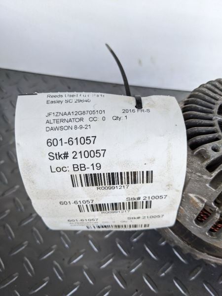 Alternator Fits 13-16 SCION FR-S 991217