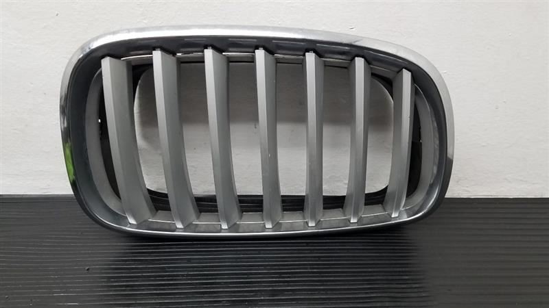 07-13 BMW X5 Right Passenger Kidney Grille Chrome Titanium OEM 51137157688