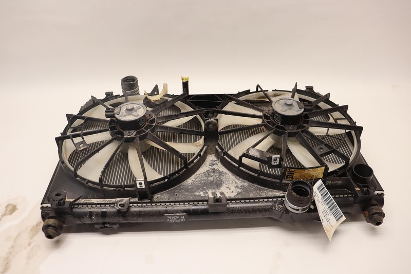 2006-2015 LEXUS IS250 2.5L A/C AIR CONDITIONER CONDENSER W/ COOLING FAN OEM