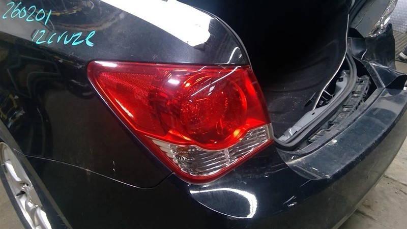 Driver Tail Light VIN P 4th Digit Limited Fits 11-16 CRUZE 1791304