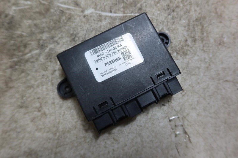 2021-2025 Ford Bronco OEM Front Right RH Passenger Door Module NU5T-14B533