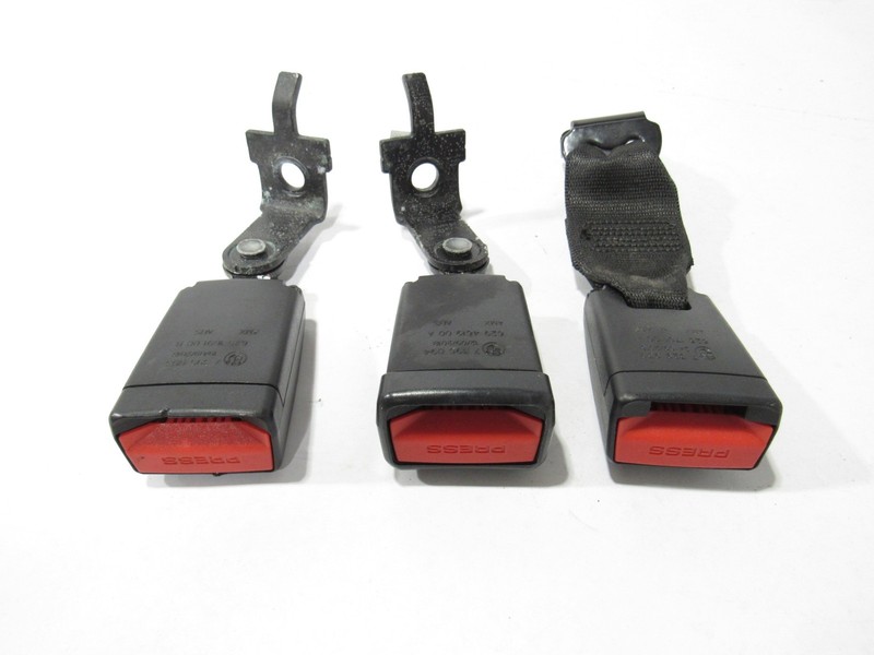 14-19 BMW X6 F16 2019 Rear Seat Belt Buckle Set 3 PCS ;@1