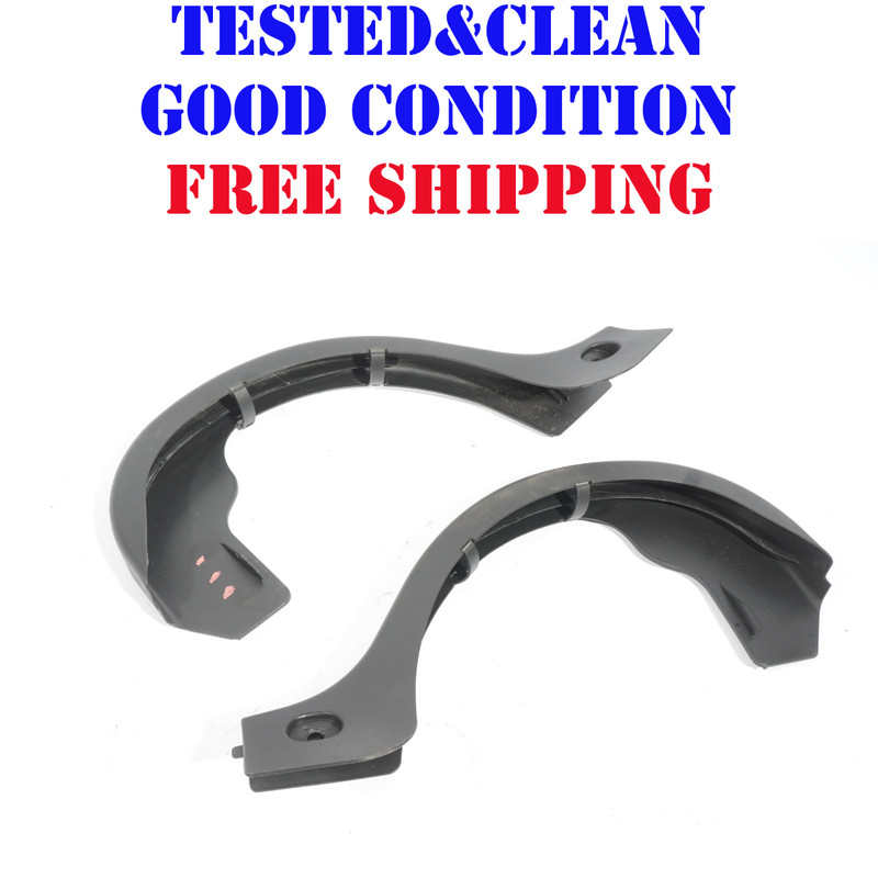 2008 - 14 MERCEDES C300 W204 TRUNK HINGE COVER TRIM LEFT & RIGHT SET OEM