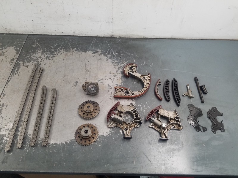 2005 Lamborghini Gallardo 5.0L V10 Timing Chains Tensioner Components #2070 H3