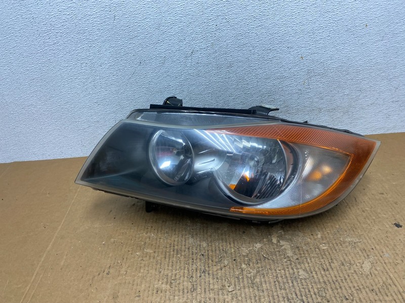 Halogen 2006 to 2008 BMW 3 Series Headlight Left Driver LH Oem AE2794 DW