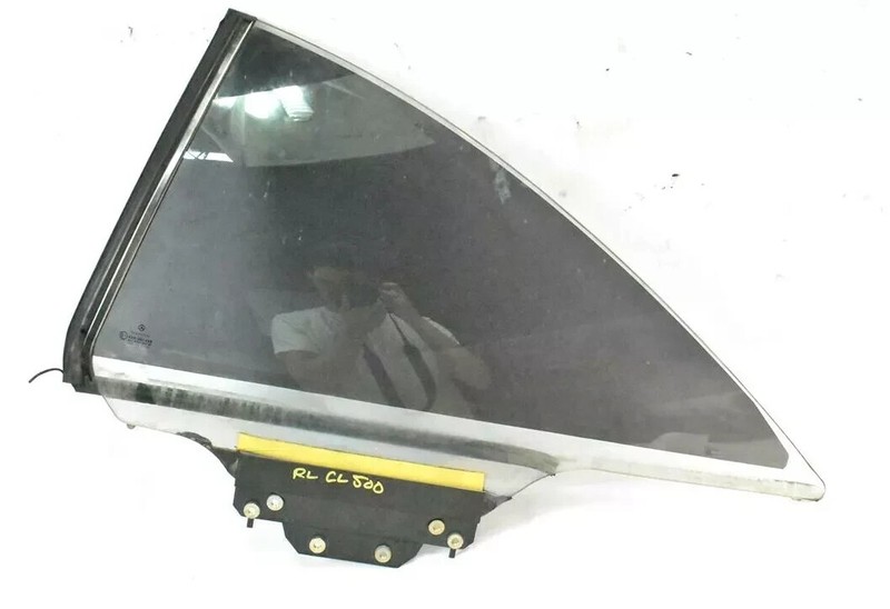 00-06 Mercedes W215 CL500 CL600 Rear Left Driver Side Quarter Window Glass OEM