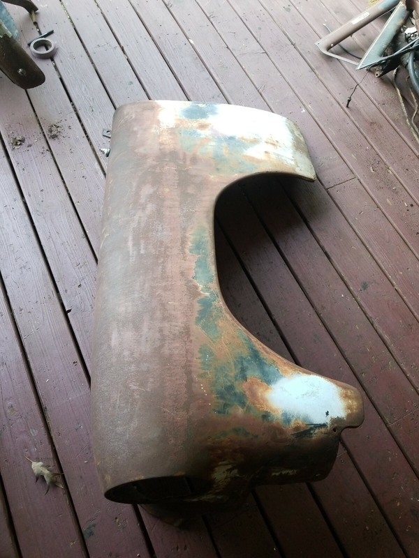 1950 Chevrolet belair bel air front fender LH driver 2 door (pickup only!!)